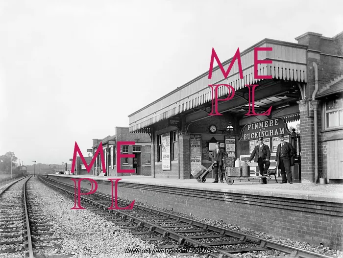 : Finmere Station, Oxfordshire : Finmere Station, Oxfordshire