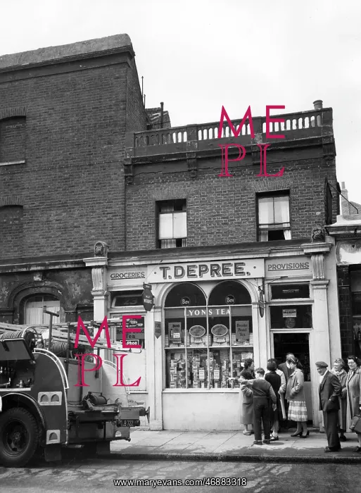 : Fire in Danbury Street, Islington, N1 : Fire in Danbury Street, Islington, N1