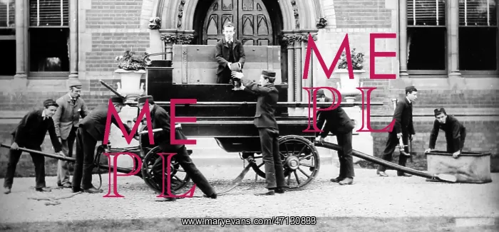 : Fire drill, Warehousemen and Clerks Schools, Russell : Fire drill, Warehousemen and Clerks Schools, Russell
