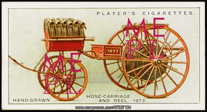 : FIRE / HOSE CARRIAGE : FIRE / HOSE CARRIAGE