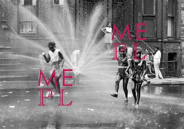 : Fire Hydrant Street Play NYC 1969 : Fire Hydrant Street Play NYC 1969