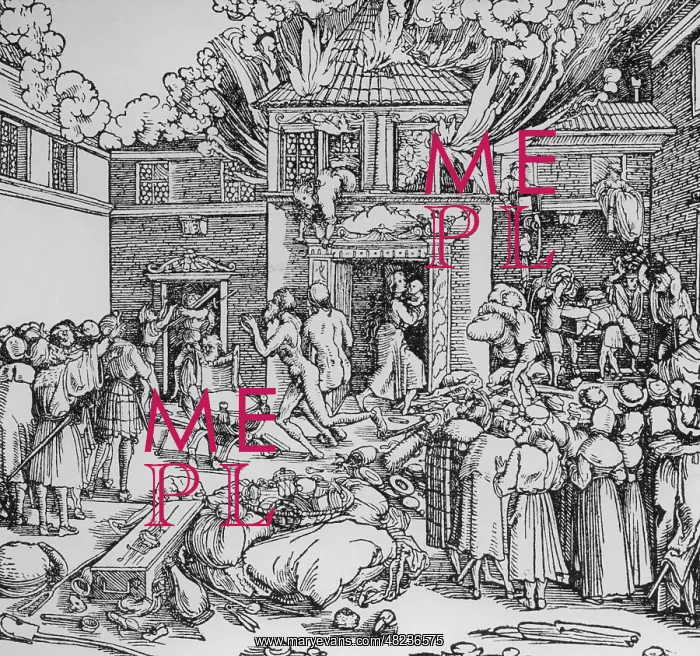 : Fire in a late medieval house : Fire in a late medieval house