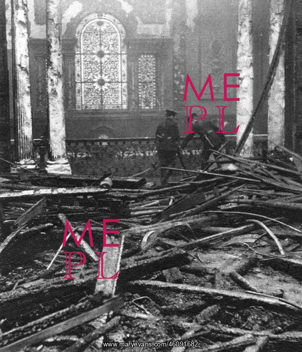 : After the fire at Madame Tussauds, 1925 : After the fire at Madame Tussauds, 1925