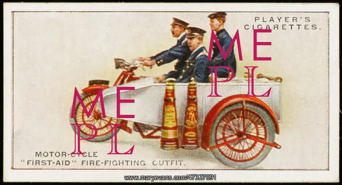 : FIRE MOTOR-CYCLE / SIDECAR : FIRE MOTOR-CYCLE / SIDECAR