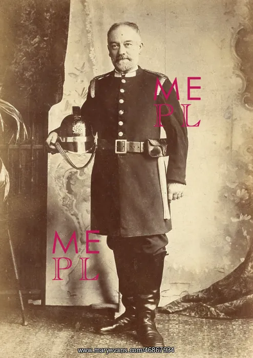 : Fire officer in studio photograph : Fire officer in studio photograph