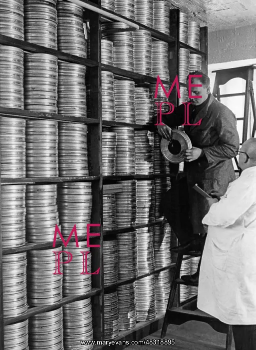 : Fire-proof film warehouse, 1931 : Fire-proof film warehouse, 1931