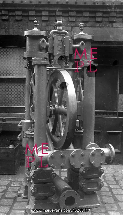  : Fire pump for Battersby's hat factory in Stockport in June 1906