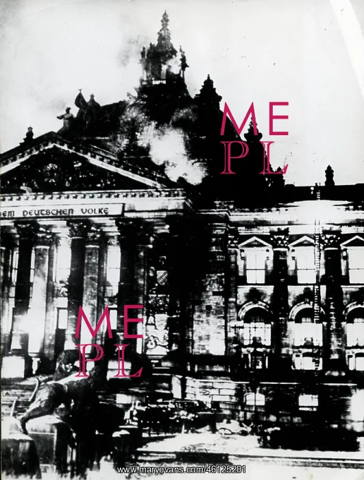 : Fire in the Reichstag building : Fire in the Reichstag building