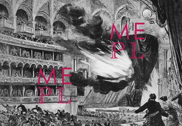 : Fire in the Ringtheater in Vienna : Fire in the Ringtheater in Vienna