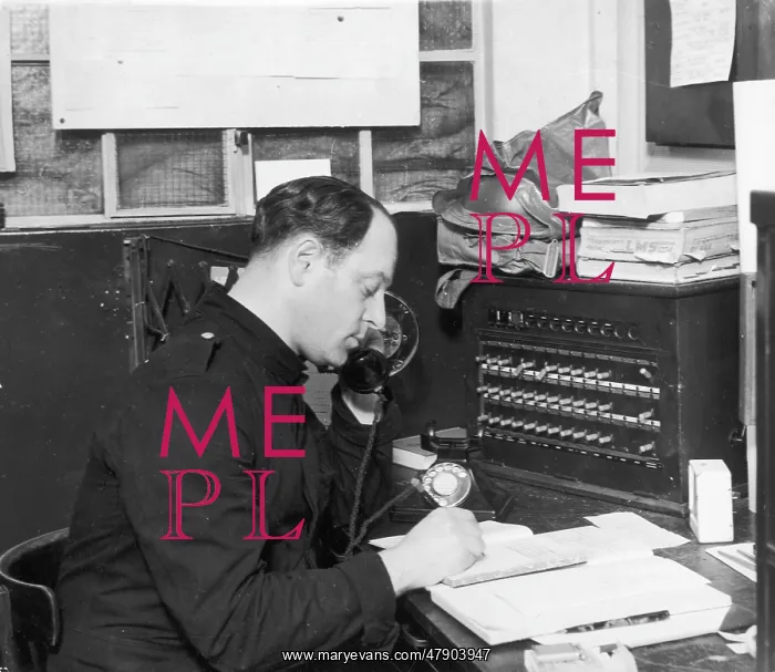 : Fire service switchboard WWII : Fire service switchboard WWII
