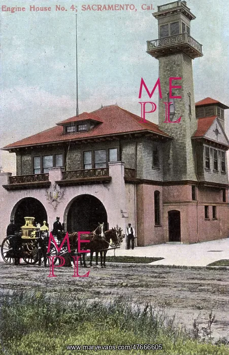  : Fire Station engine house no. 4, Sacramento, California, USA