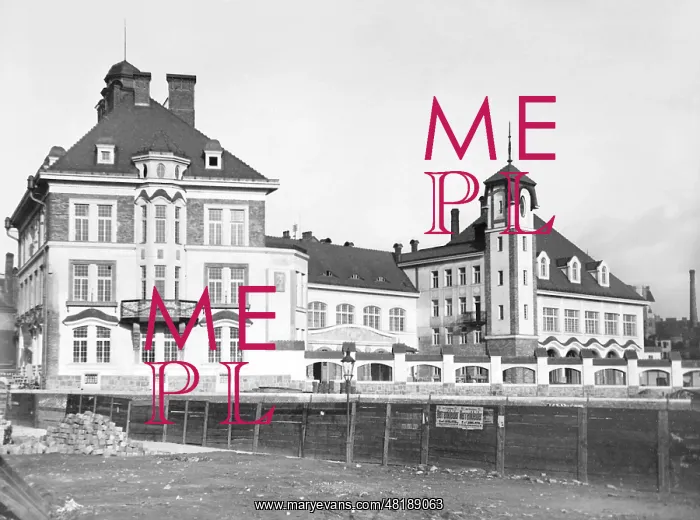 : Fire station in Mariahilf, 1913 : Fire station in Mariahilf, 1913