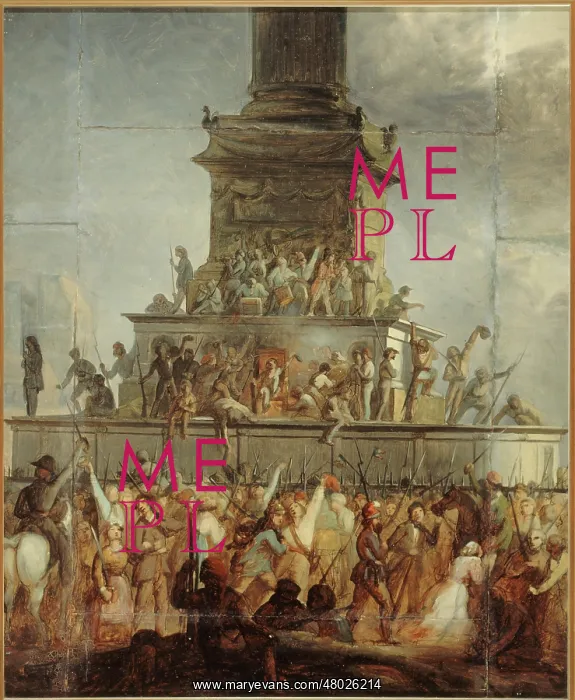 : Fire of throne of Louis-Philippe I : Fire of throne of Louis-Philippe I
