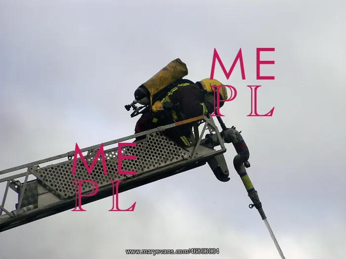 : Firefighters attend fire at bus garage : Firefighters attend fire at bus garage
