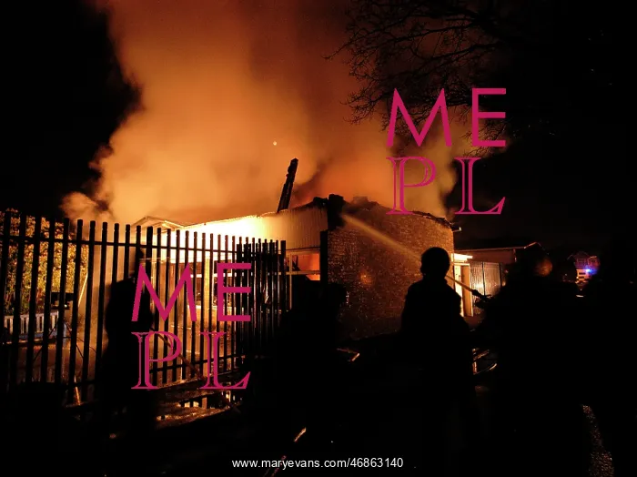: Firefighters respond to a fire at Hatton Road : Firefighters respond to a fire at Hatton Road