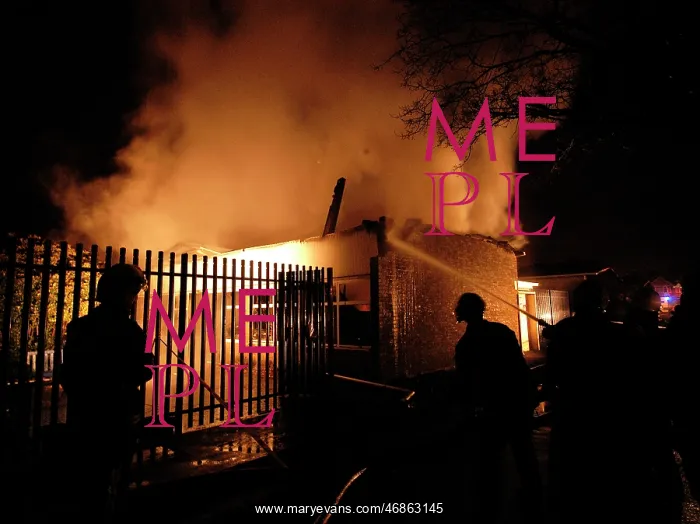 : Firefighters respond to a fire at Hatton Road : Firefighters respond to a fire at Hatton Road
