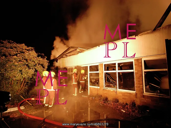 : Firefighters respond to a fire at Hatton Road : Firefighters respond to a fire at Hatton Road