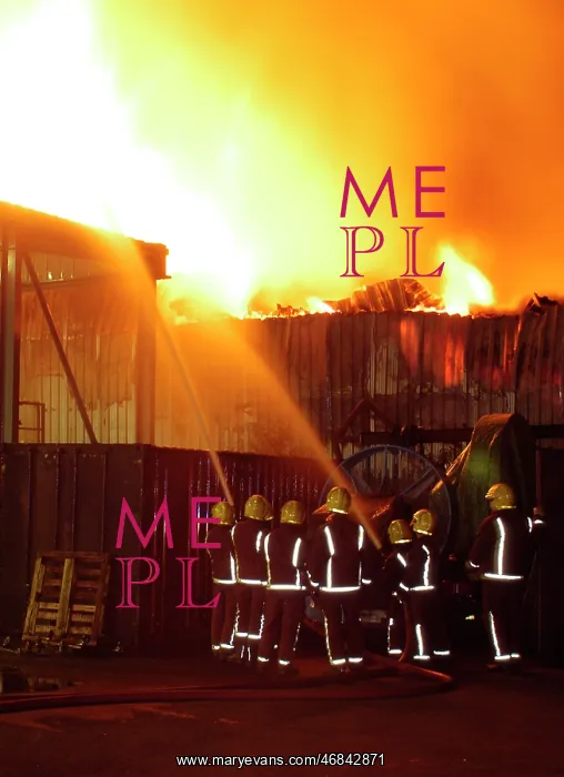 : Firefighters at scene of 15 pump fire in Uxbridge : Firefighters at scene of 15 pump fire in Uxbridge