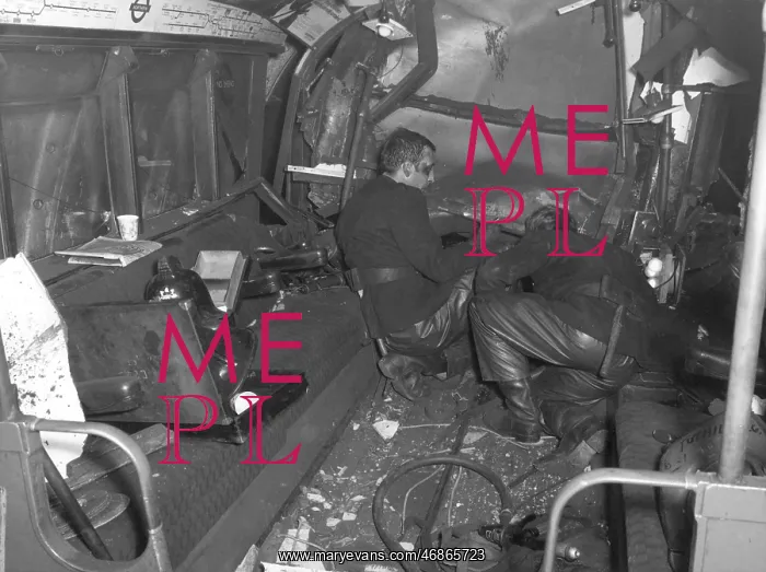 : Firefighters at work in London Underground : Firefighters at work in London Underground