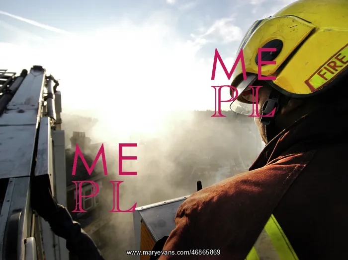 : Firefighters working at scene of fire in Walthamstow : Firefighters working at scene of fire in Walthamstow
