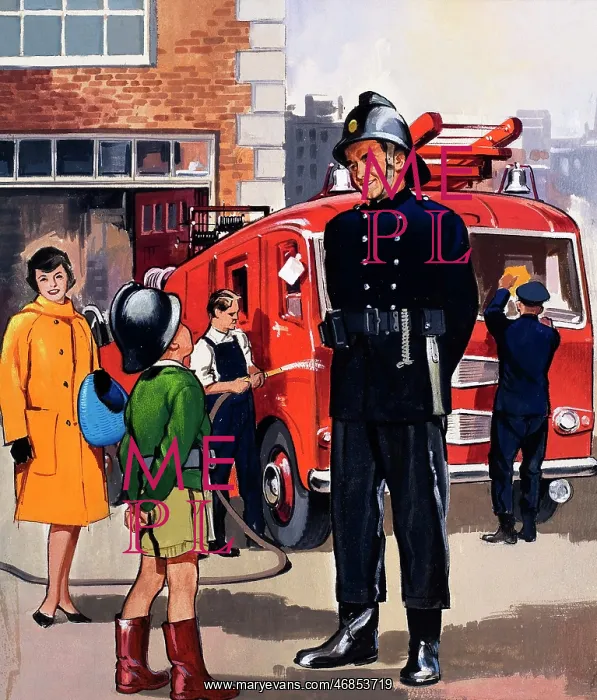  : Fireman. People You See: The Fireman. From Teddy Bear (9 May 1964)