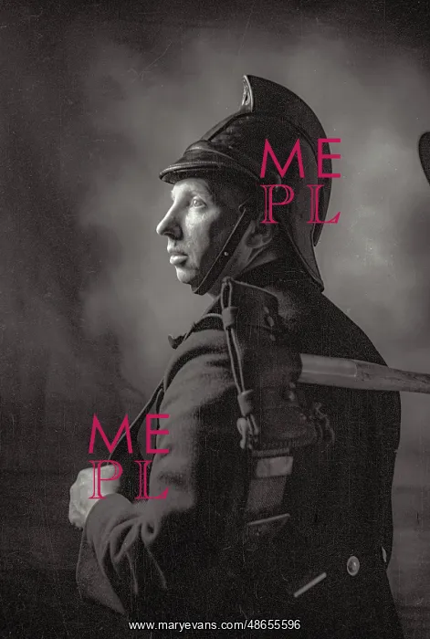 : Fireman portrait : Fireman portrait