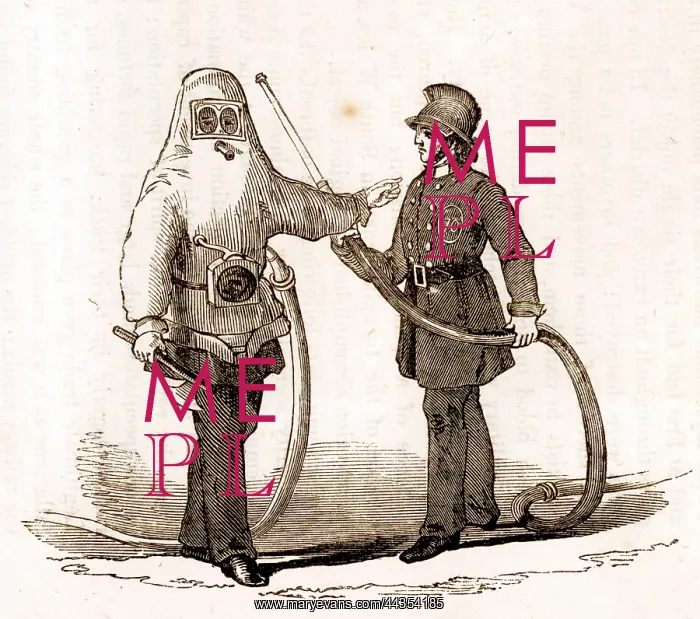  : Firemen in Fireproof Clothing