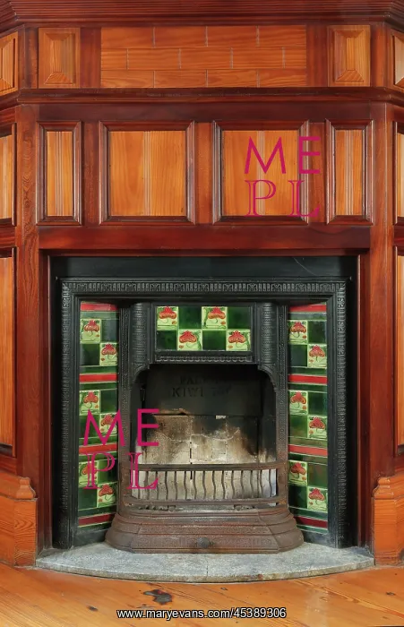 : Fireplace, Dining room, El Capricho de Gaudi, Comillas : Fireplace, Dining room, El Capricho de Gaudi, Comillas