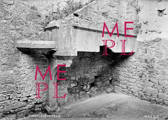 : Fireplace in the Kitchen, Cashel Cathedral : Fireplace in the Kitchen, Cashel Cathedral