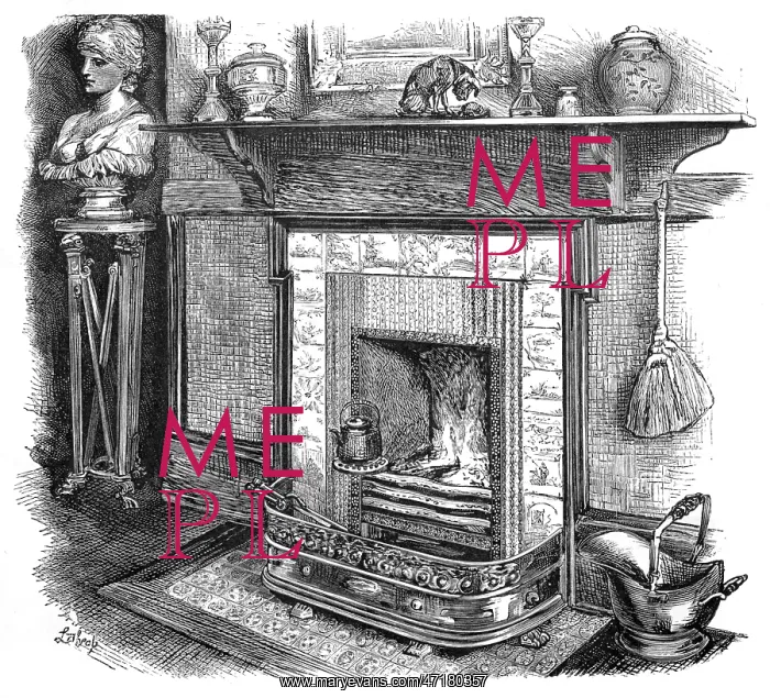  : FIREPLACE / SCRIBNERS