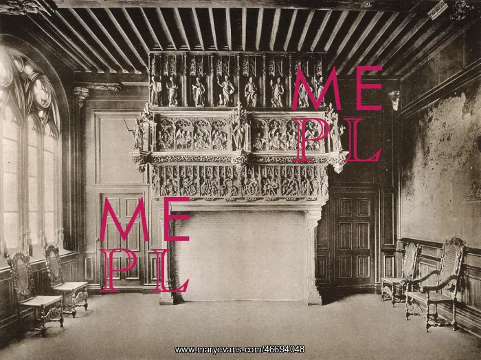 : Fireplace in Town Hall, Courtrai, Belgium : Fireplace in Town Hall, Courtrai, Belgium