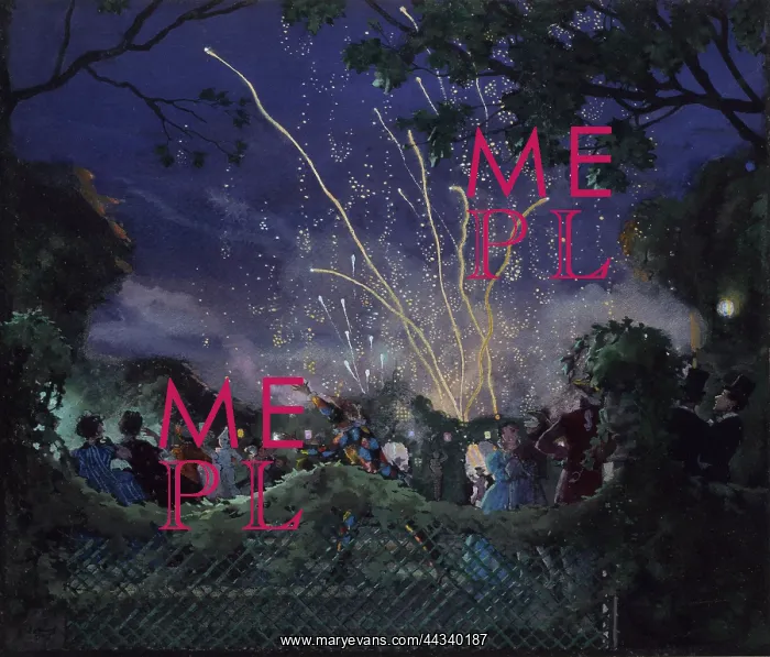  : Fireworks. Konstantin Andreevich Somov
