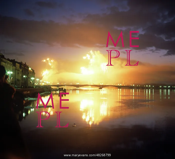 : Fireworks in Leningrad, 1980 : Fireworks in Leningrad, 1980