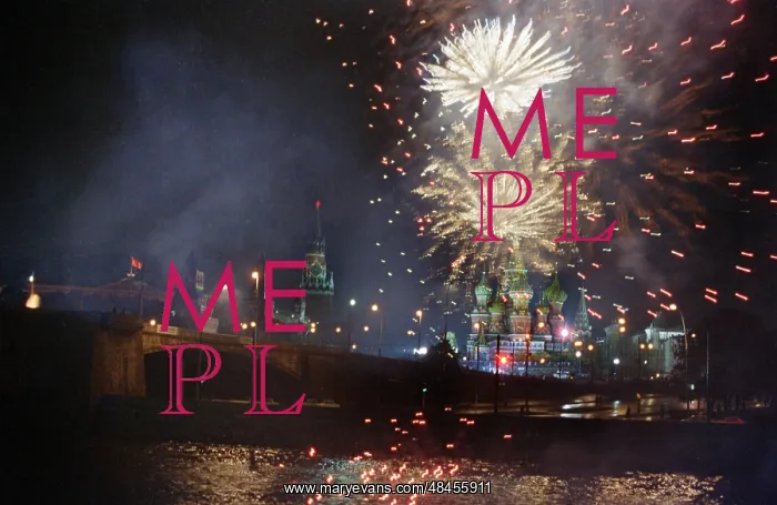 : Fireworks over Moscow, 1990 : Fireworks over Moscow, 1990