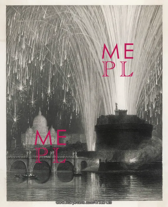 : FIREWORKS ON THE TIBER : FIREWORKS ON THE TIBER