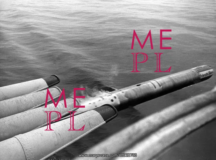 : Firing a torpedo, 1939 : Firing a torpedo, 1939