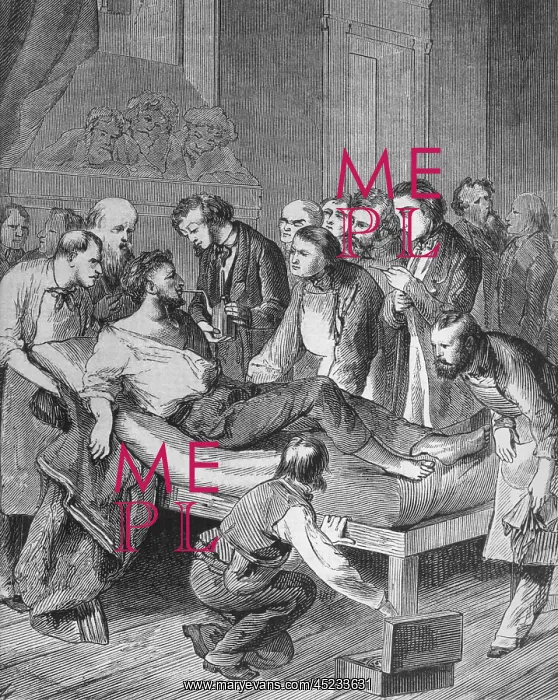 : First administration of ether to a patient, ? : First administration of ether to a patient, ?