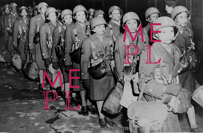 : First African American members of the Women's ? : First African American members of the Women's ?
