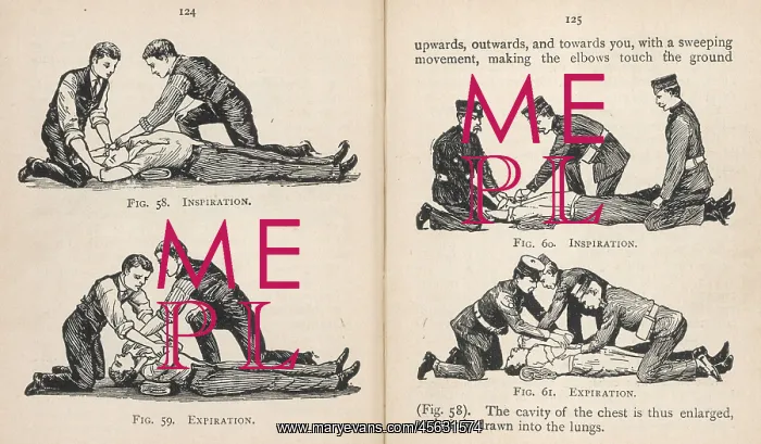 : First aid, artificial respiration : First aid, artificial respiration