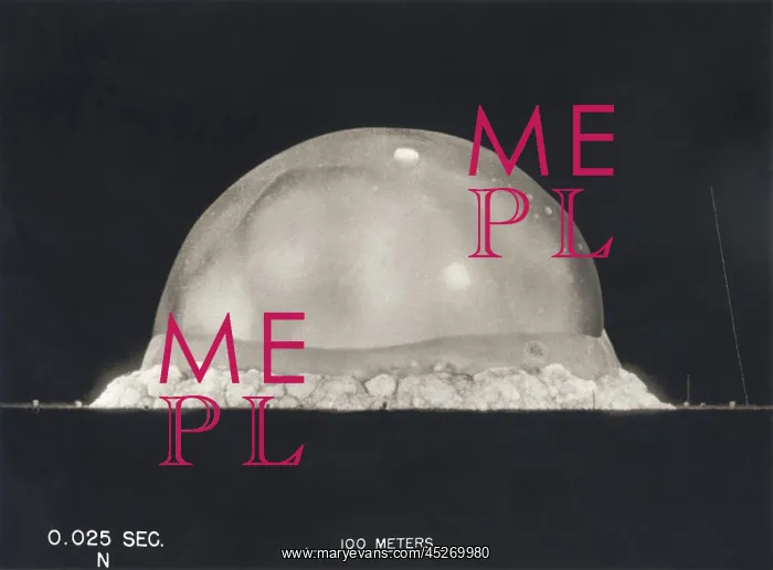: First Atomic Explosion on July 16, 1945. Photograph : First Atomic Explosion on July 16, 1945. Photograph