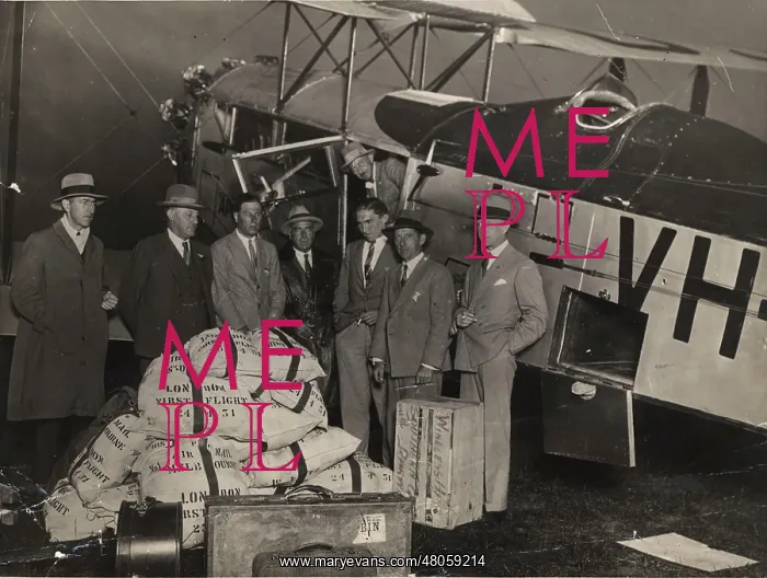 : The first Australia to England air mail : The first Australia to England air mail