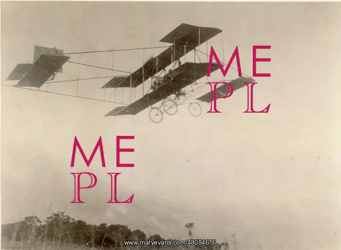 : The first Australian-built aircraft in flight October 1910 : The first Australian-built aircraft in flight October 1910