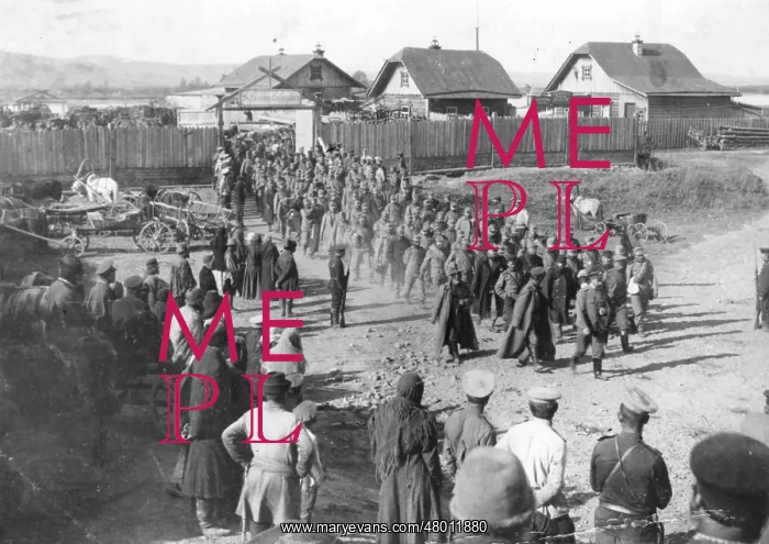 : First Austrian POWs at Ust-Kamenogorsk, WW1 : First Austrian POWs at Ust-Kamenogorsk, WW1