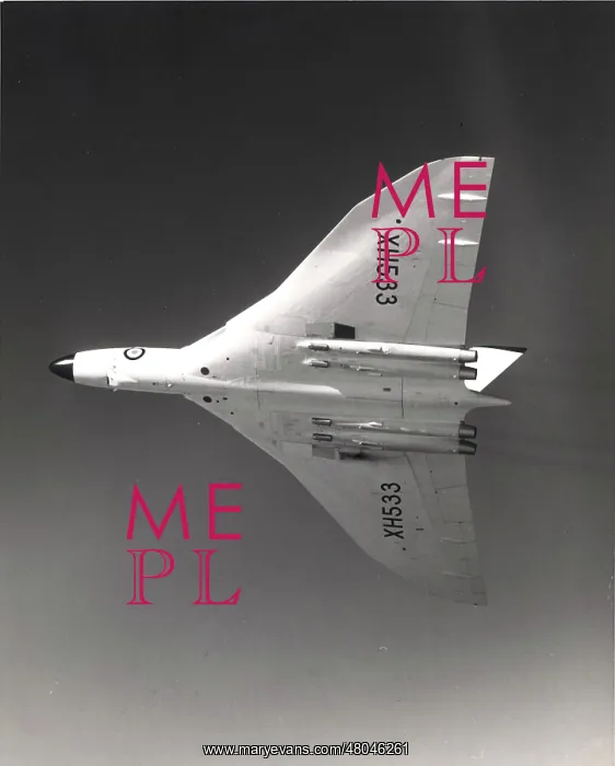 : The first Avro Vulcan B2 XH533 : The first Avro Vulcan B2 XH533