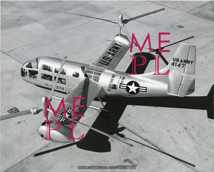 : The first Bell XV-3 tiltrotor, 54-147 : The first Bell XV-3 tiltrotor, 54-147