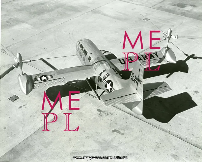 : The first Bell XV-3 tiltrotor, 54-147 : The first Bell XV-3 tiltrotor, 54-147