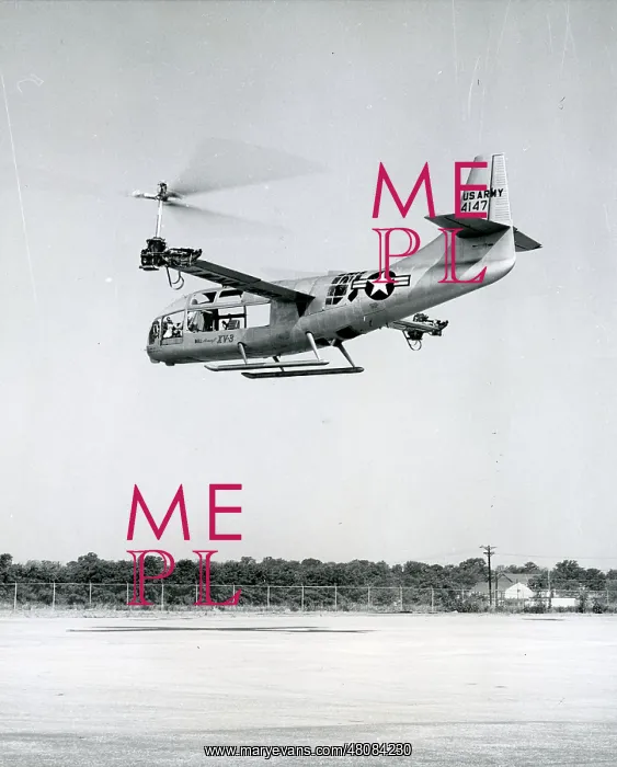 : The first Bell XV-3 tiltrotor, 54-147 : The first Bell XV-3 tiltrotor, 54-147