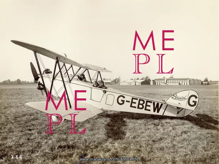 : The first Bristol Type 73 Taxiplane, G-EBEW : The first Bristol Type 73 Taxiplane, G-EBEW