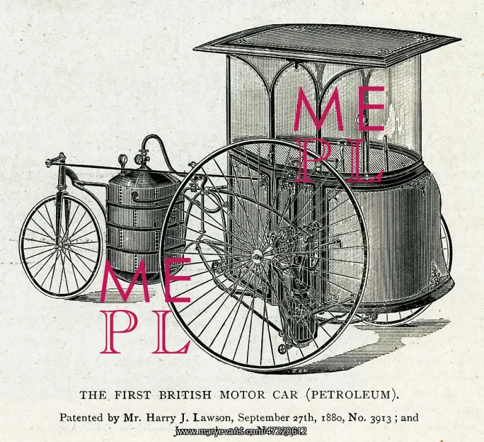 : First British motor car 1880 : First British motor car 1880