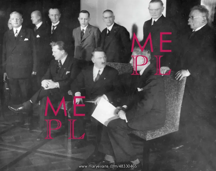 : The first cabinet of Hitler, 1933 : The first cabinet of Hitler, 1933